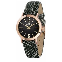 Наручные часы НИКА Slimline, золото, черный Nika