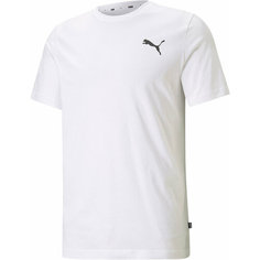 Футболка спортивная PUMA Essentials Small Logo Tee, 1 шт., размер M, white/black