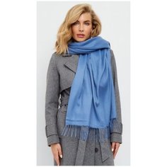 Палантин Cashmere,180х70 см, синий (василек)