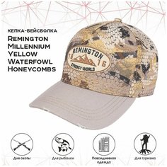 Бейсболка Remington, размер универсальный, коричневый