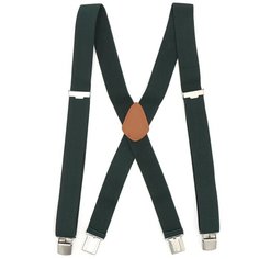 Подтяжки GENTLETEAM, размер 125, зеленый