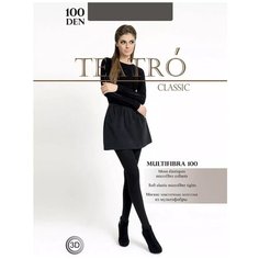 Колготки TEATRO Multifibra, 100 den, размер 2, grafite