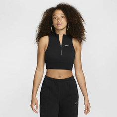 Кроп-топ NIKE, размер XS, черный