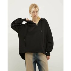 Худи Gloria Jeans, размер XXS-XS/164, , чёрный