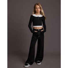 Джинсы Gloria Jeans GJ COOL, размер 11-12л/152 (36), черный