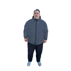 Куртка New Jordan, размер 72, серо-зеленый