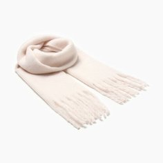 Шарф ,210х38 см, one size, белый Kyle