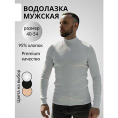Водолазка Оптима Трикотаж, размер 48, , белый