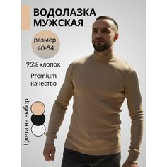 Водолазка Оптима Трикотаж, размер 40, , бежевый