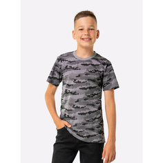 Футболка Happyfox, размер 128, серый