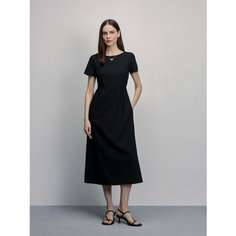 Платье Zarina, размер XS (RU 42)/170, чёрный