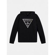 Худи GUESS, размер 10 лет, черный