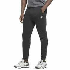 Брюки спортивные Reebok, размер M, чёрный
