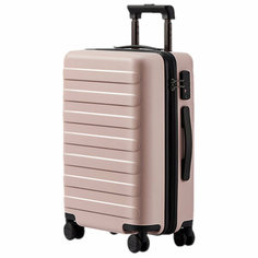 Чемодан-самокат NINETYGO Rhine Luggage, 100 л, размер L, розовый