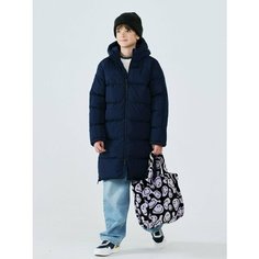 Пуховик FN куртка зимняя для мальчика Padding Kid Jacket пуховик, размер 120, темно-синий