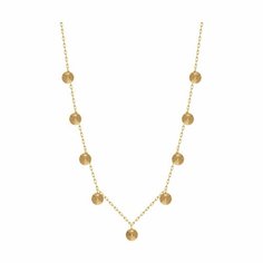 Колье Diamant online, красное золото, 585 проба, длина 45 см.
