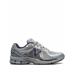 Кроссовки New Balance 860V2 Milky Way, размер 9 US (Мужские размеры New Balance US), серый