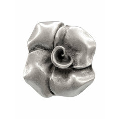 Кольцо-кулон OTOKODESIGN, безразмерное, ширина 30 мм, серебристый