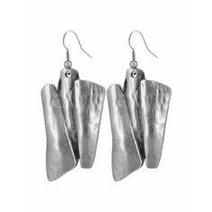 Серьги OTOKODESIGN, серебристый