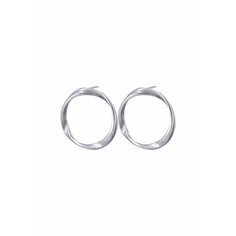 Серьги OTOKODESIGN, серебристый