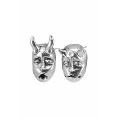Серьги OTOKODESIGN, серебристый
