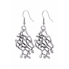 Серьги OTOKODESIGN, серебристый