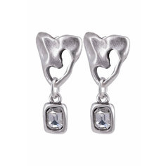 Серьги OTOKODESIGN, серебристый