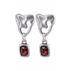 Серьги OTOKODESIGN, красный