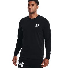 Свитшот спортивный Under Armour Ua Rival Terry Lc Crew MD, размер SM, , чёрный