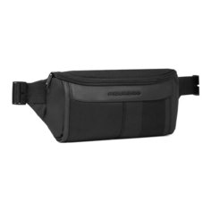 Сумка поясная PIQUADRO, nero