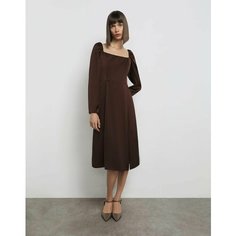 Платье Gloria Jeans GJ BLACK, размер XS (38-40), коричневый