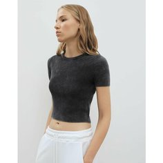 Кроп-топ Gloria Jeans, размер XS (38-40), серый