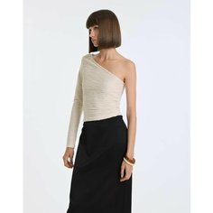 Лонгслив Gloria Jeans GJ BLACK, размер L (48-50), , молочный