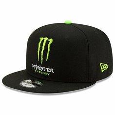Бейсболка Мотокросс, размер 54-60, черный, зеленый Enduro Store