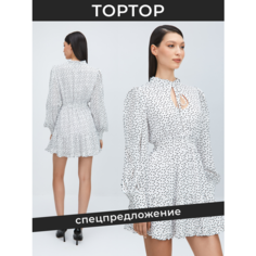 Платье TOPTOP, размер XS, белый