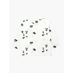 Лонгслив Mjolk, размер 104, экрю, голубой, синий