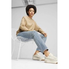 Кеды PUMA Carina Street, размер 6 UK, бежевый