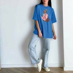 Футболка BE DIFFERENT, размер XL, синий