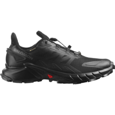 Кроссовки Salomon SUPERCROSS 4 GORE-TEX, размер 41 1/3 EU, чёрный