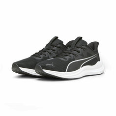 Кроссовки PUMA Reflect Lite, размер 10 UK, черный/белый