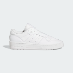 Кроссовки adidas Originals Rivalry Low, размер 8 UK, Cloud White / Cloud White / Cloud White