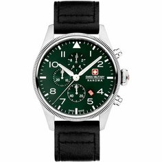 Наручные часы Swiss Military Hanowa, зеленый