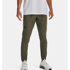 Брюки спортивные Under Armour UA Unstoppable Tapered, размер XL, темно-зеленый