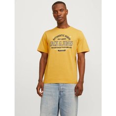 Футболка Jack & Jones, размер M, yellow/honey gold