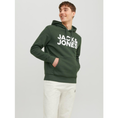 Худи Jack & Jones, размер L, , green/mountain view