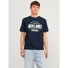 Футболка Jack & Jones, размер M, blue/navy blazer