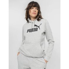 Худи PUMA ESS Logo, размер L INT, , серый