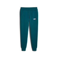 Брюки спортивные PUMA ESS+ 2 Col Logo Pants FL cl, размер 50, зеленый