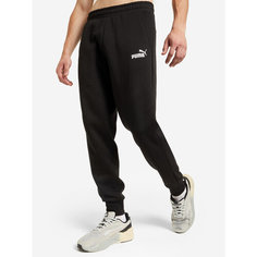 Брюки спортивные PUMA, размер 52, черный