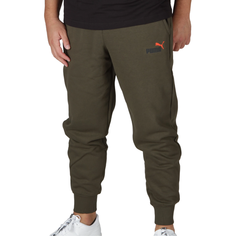 Брюки спортивные PUMA ESS+ 2 Col Logo Pants FL cl, размер 44, хаки